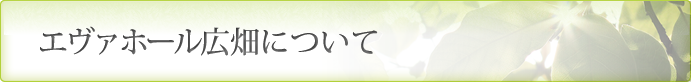 エヴァホール広畑のご紹介